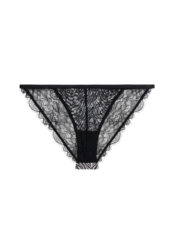 Wild rose briefs zebra