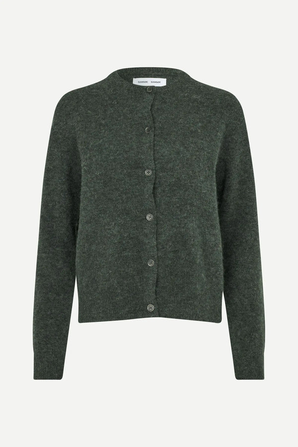 Nor cardigan dark evergreen