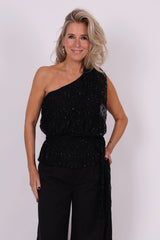 Erica stone lace top