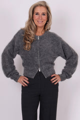 Debbie Zipper cardigan