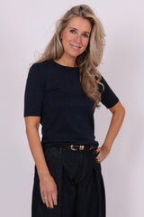 Lura knit navy