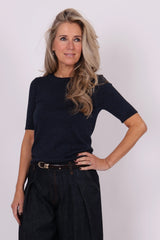 Lura knit navy
