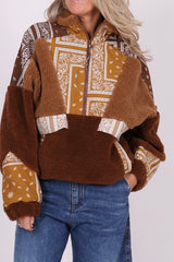 Teddy bandana sweat