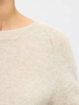 Lulu o-neck knit birch