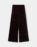 Burgundy trousers