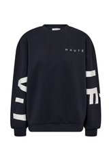 Maxi logo sweat navy