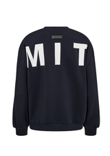 Maxi logo sweat navy