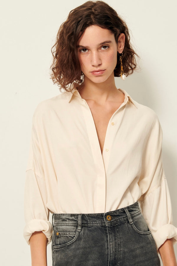 Lady D blouse cream