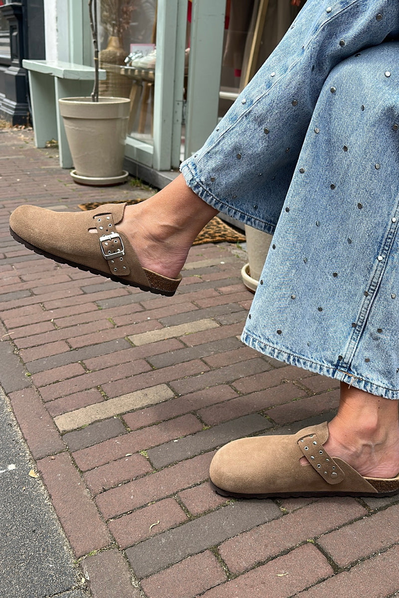 Sofie mule sand
