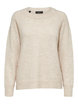 Lulu o-neck knit birch