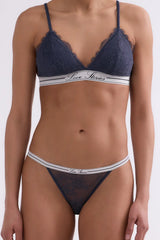 Wild rose briefs navy