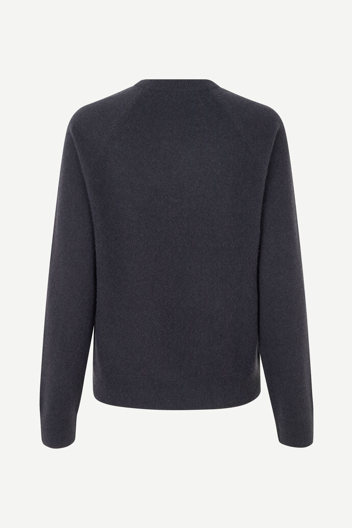 Boston knit cashmere navy