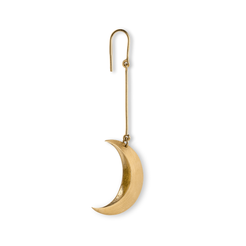 Half moon earring