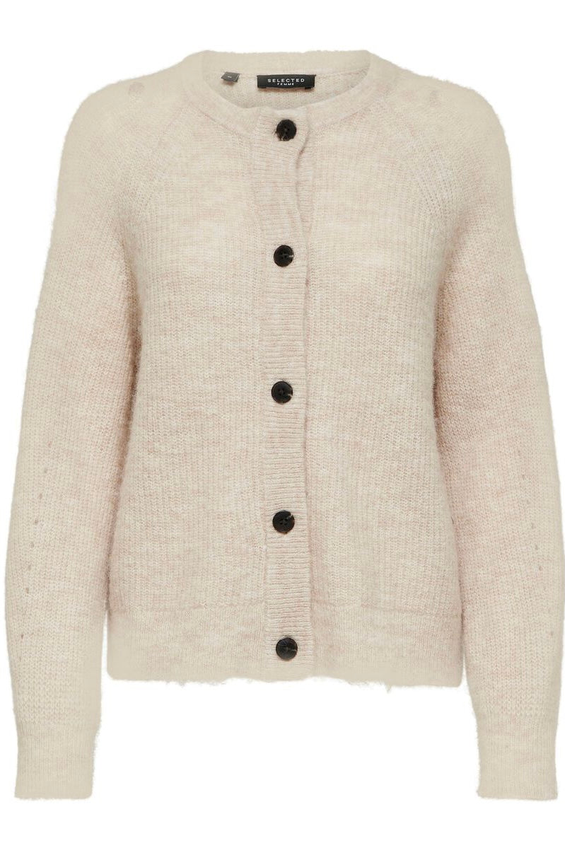 Lulu cardigan short sand