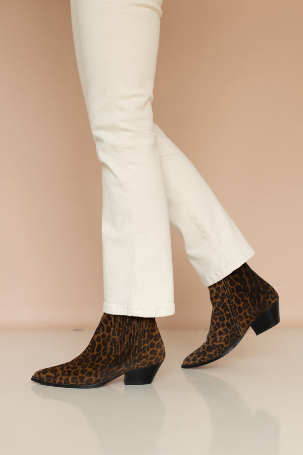 Haki boots leopard