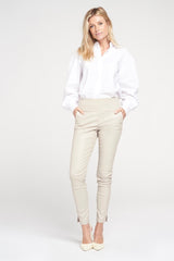 Colette leather pants oyster